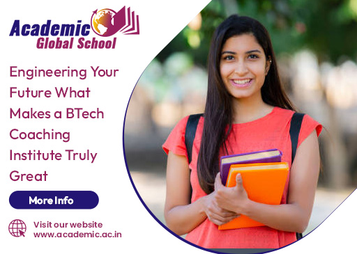 Engineering Your Future What Makes a B Tech Coaching Institute Truly Great